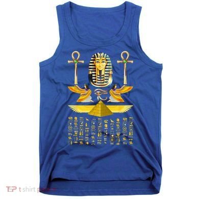Egyptian Pyramids Pharaoh Tut King Tutankhamun Tank Top