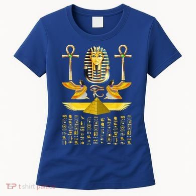 Egyptian Pyramids Pharaoh Tut King Tutankhamun Women's T-Shirt