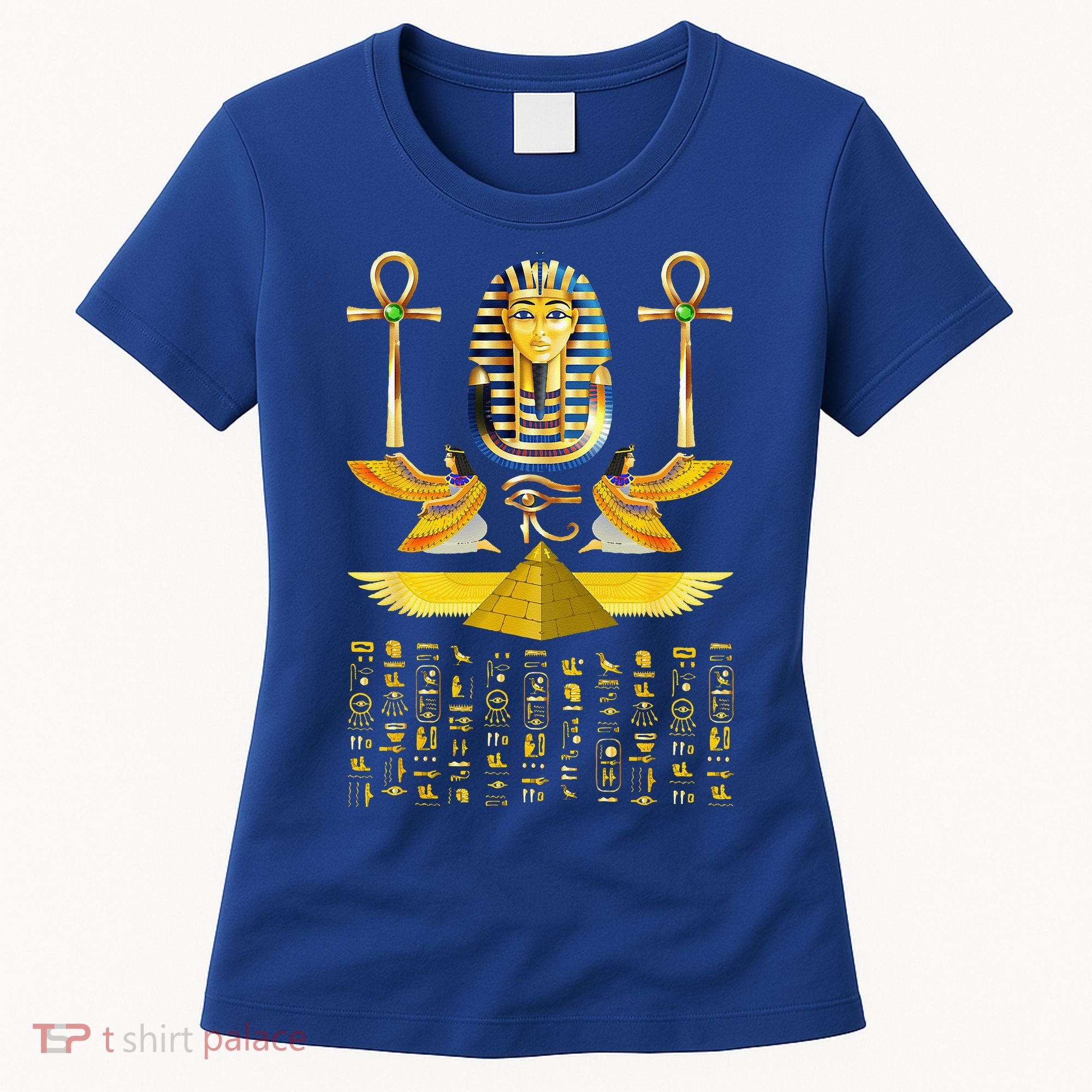 Egyptian Pyramids Pharaoh Tut King Tutankhamun Women's T-Shirt