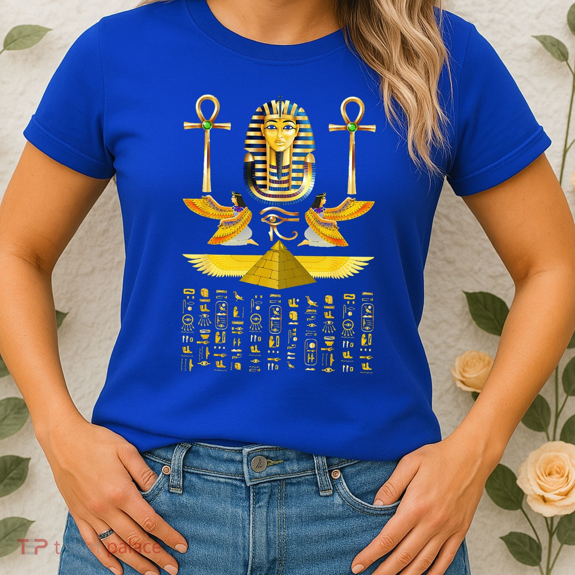 Egyptian Pyramids Pharaoh Tut King Tutankhamun Women's T-Shirt
