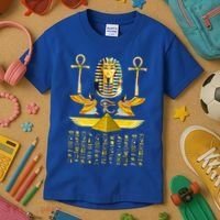 Egyptian Pyramids Pharaoh Tut King Tutankhamun Kids T-Shirt thumb 3