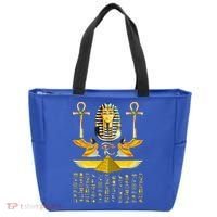 Egyptian Pyramids Pharaoh Tut King Tutankhamun Tote Bag thumb 0