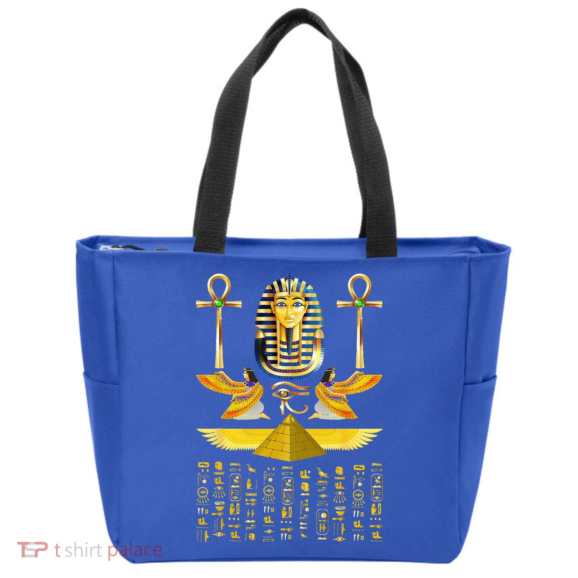 Egyptian Pyramids Pharaoh Tut King Tutankhamun Tote Bag