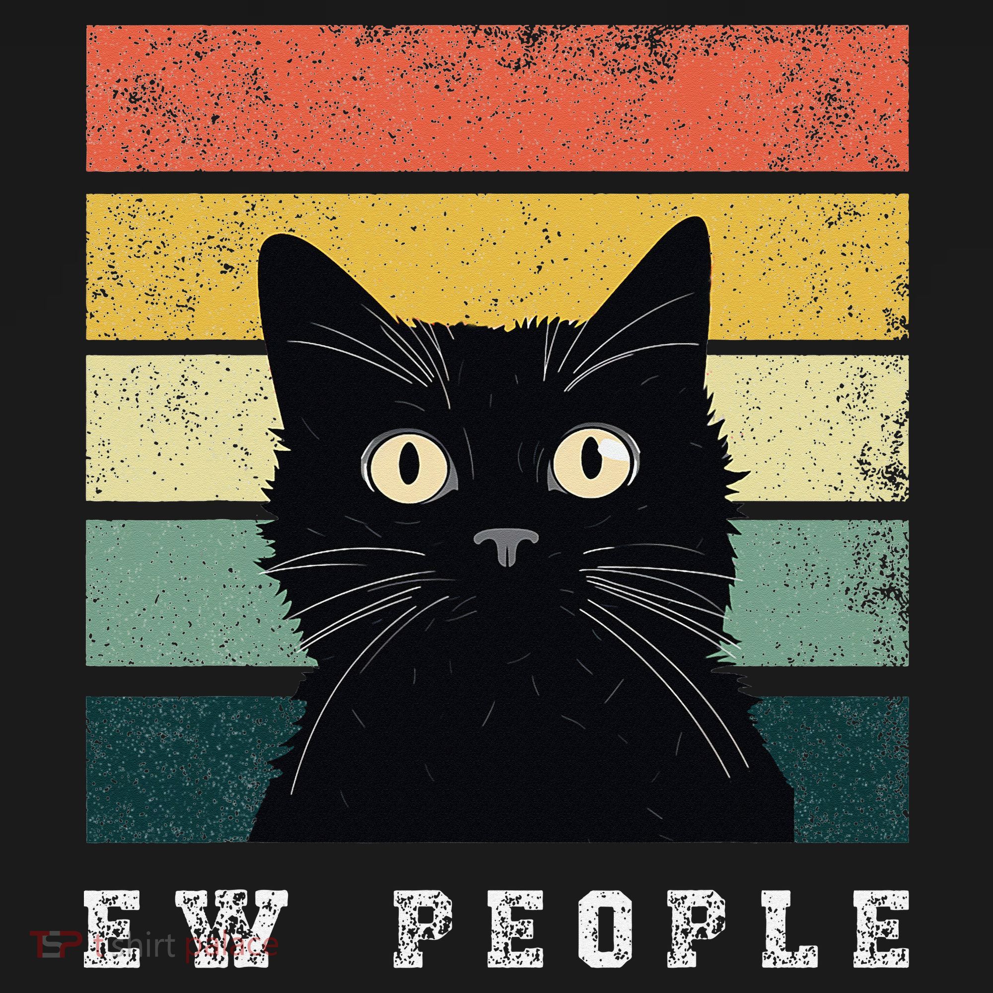 Ew People Retro Funny Cat Gifts Women Apron