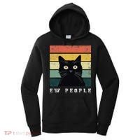 Ew People Retro Funny Cat Gifts Women Women's Hoodie thumb 0