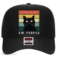Ew People Retro Funny Cat Gifts Women Hat thumb 0