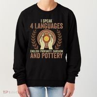 English Profanity Sarcasm And Pottery Women's Sweatshirt thumb 0