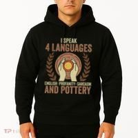 English Profanity Sarcasm And Pottery Hoodie thumb 2