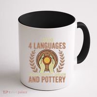 English Profanity Sarcasm And Pottery Coffee Mug thumb 1