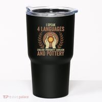 English Profanity Sarcasm And Pottery Tumbler thumb 0