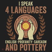English Profanity Sarcasm And Pottery Tumbler thumb 3