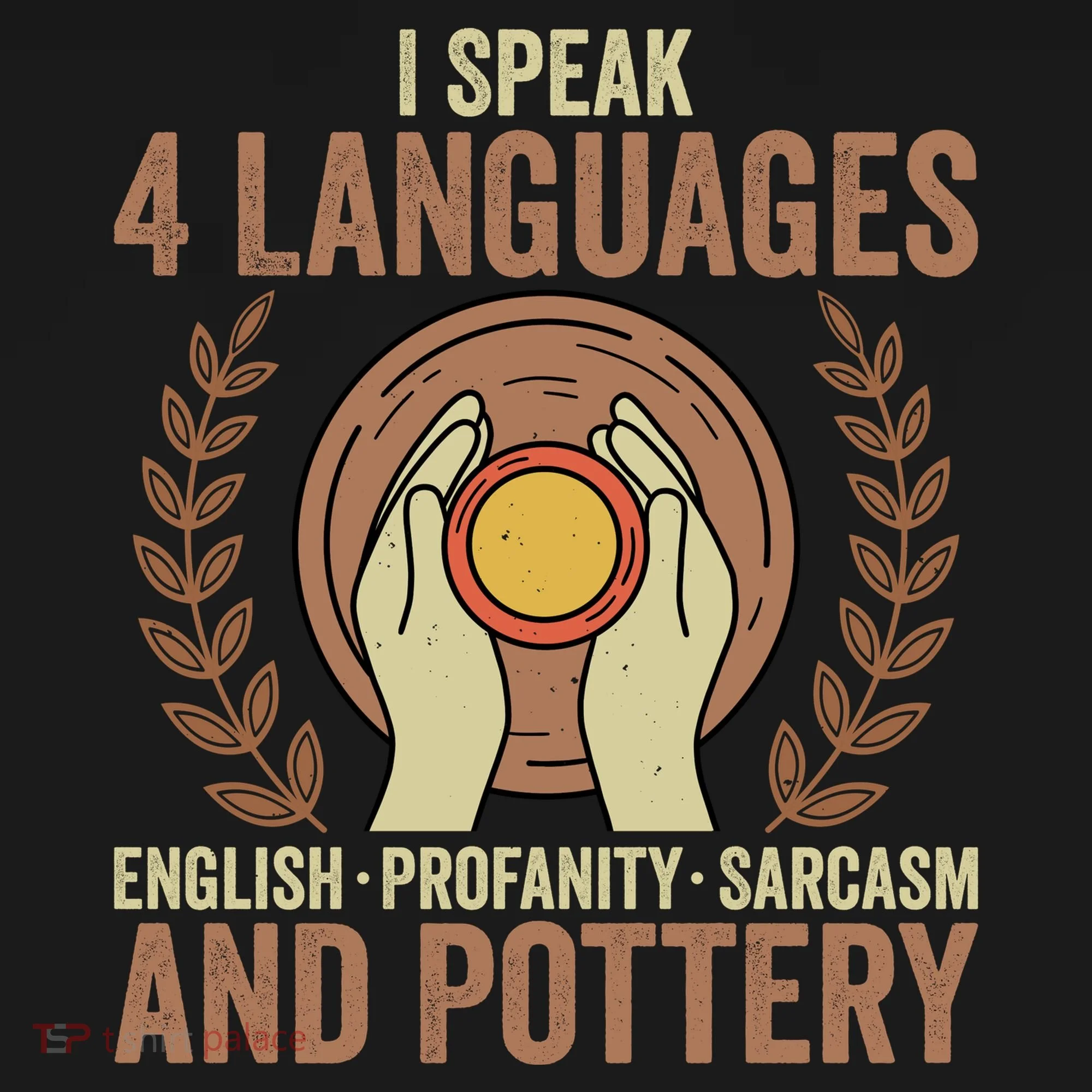 English Profanity Sarcasm And Pottery Ornament