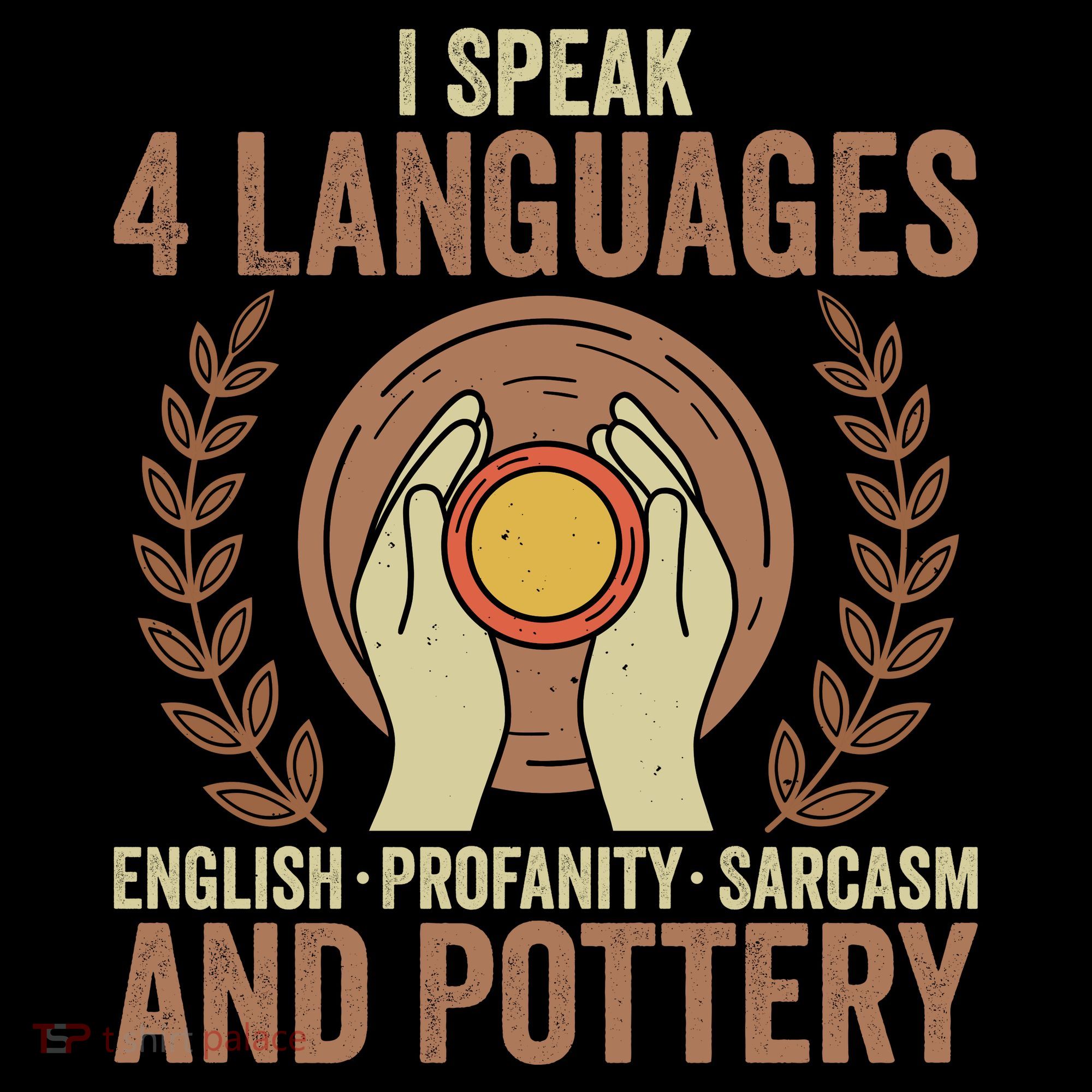 English Profanity Sarcasm And Pottery Kids T-Shirt
