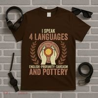 English Profanity Sarcasm And Pottery T-Shirt thumb 5