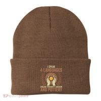 English Profanity Sarcasm And Pottery Beanie thumb 0
