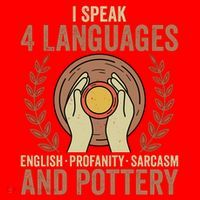 English Profanity Sarcasm And Pottery Santa Hat thumb 1