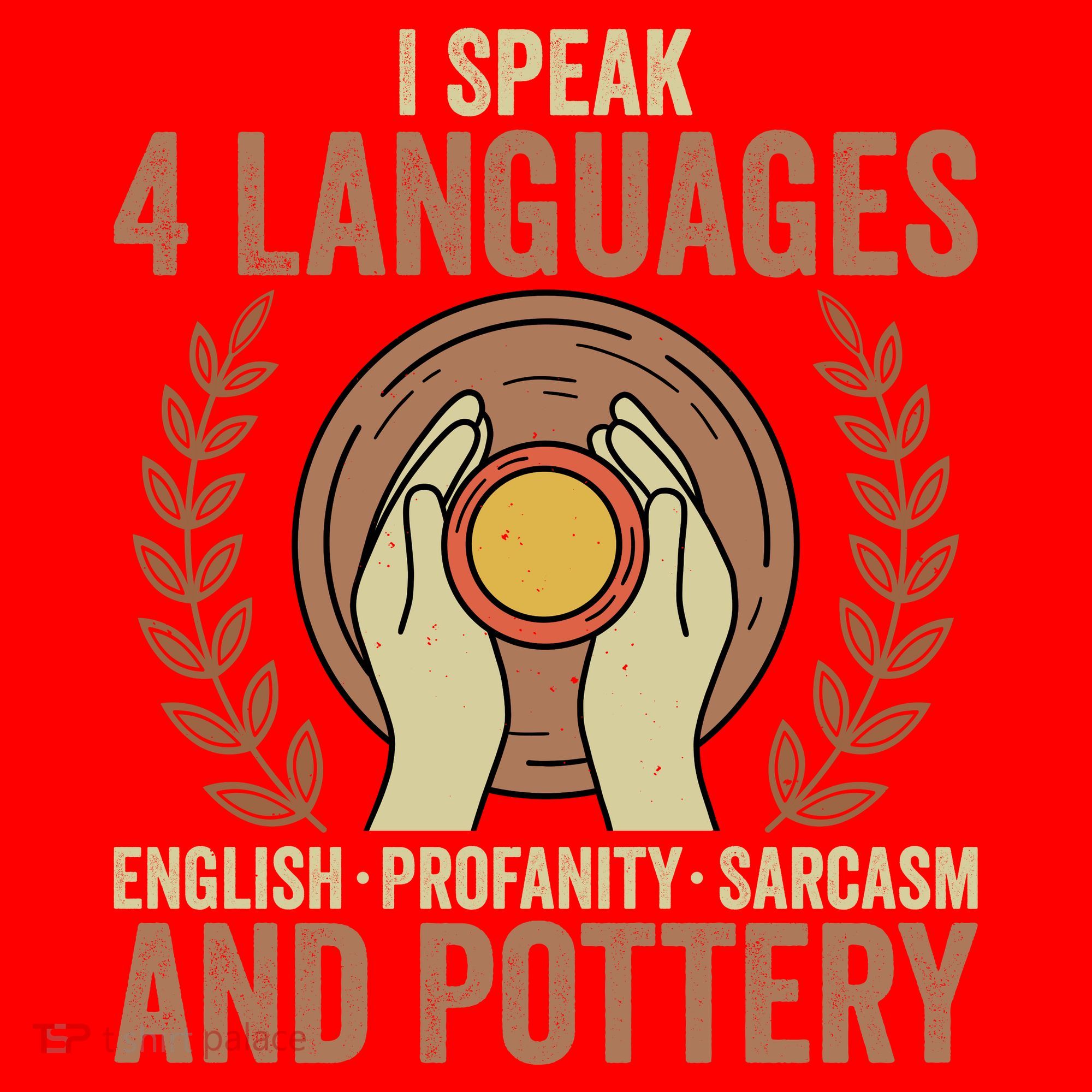 English Profanity Sarcasm And Pottery Santa Hat
