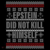 Epstein Did Not Kill Himself Ugly Christmas Sweater Ornament thumb 1