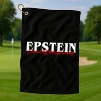 Epstein Didn't Kill Himself Golf Towel thumb 1