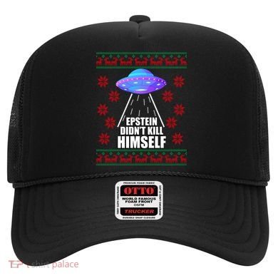 Epstein Didn't Kill Himself UFO Ugly Christmas Hat