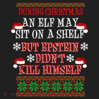 Epstein Didn't Kill Himself Ugly Christmas Hat thumb 2