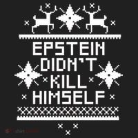 Epstein Didn't Kill Himself Ugly Christmas Sweater Women's Sweatshirt thumb 2