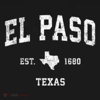 El Paso Texas Tx Vintage Sports T-Shirt thumb 7