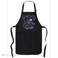 Emo Punk Teddy Bear Graffiti Apron thumb 0