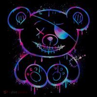 Emo Punk Teddy Bear Graffiti Coffee Mug thumb 5