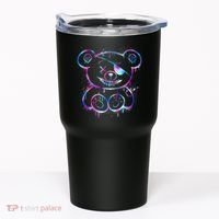 Emo Punk Teddy Bear Graffiti Tumbler thumb 0