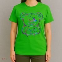 Emo Punk Teddy Bear Graffiti T-Shirt thumb 4