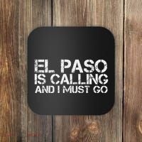 El Paso Tx Texas Funny City Trip Home Roots Usa Gift Coaster thumb 0