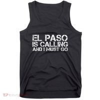 El Paso Tx Texas Funny City Trip Home Roots Usa Gift Tank Top thumb 0