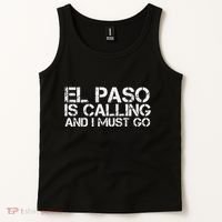 El Paso Tx Texas Funny City Trip Home Roots Usa Gift Tank Top thumb 2