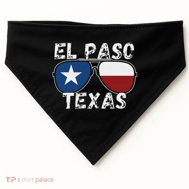 El Paso Tx El Paso Souvenirs USA-Made Doggie Bandana