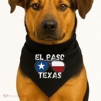 El Paso Tx El Paso Souvenirs USA-Made Doggie Bandana thumb 1