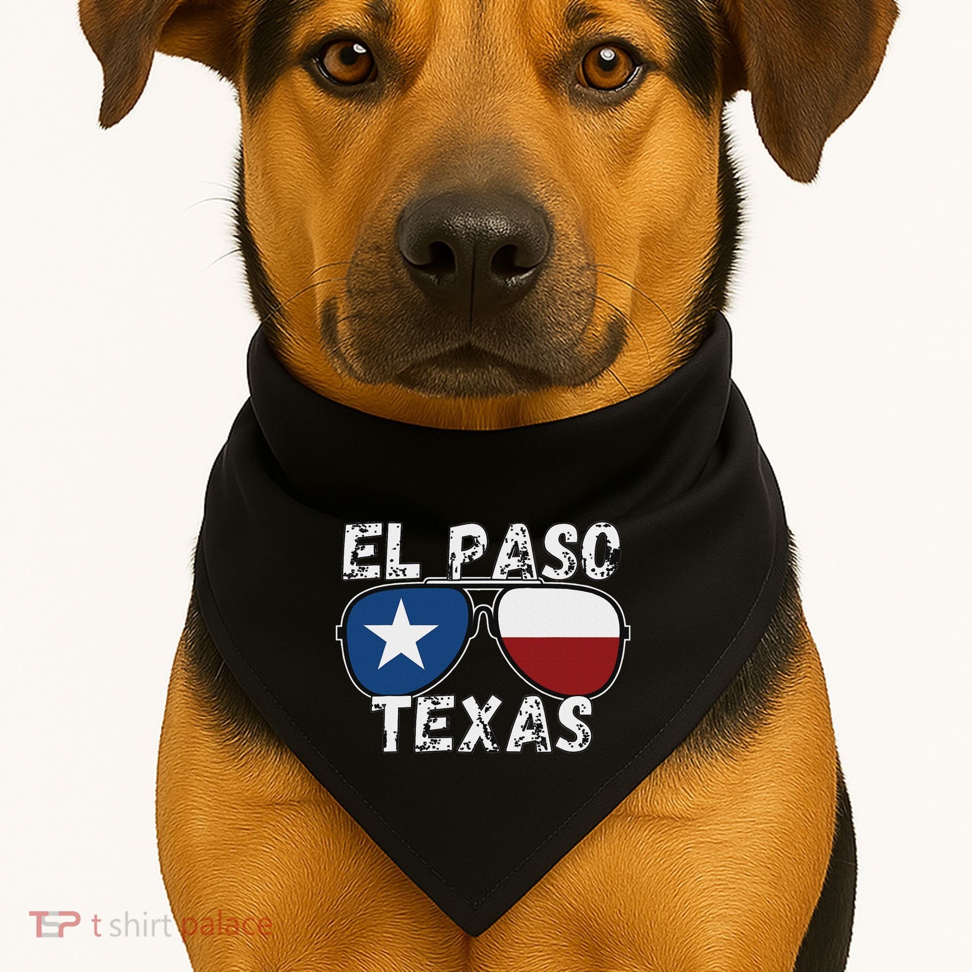 El Paso Tx El Paso Souvenirs USA-Made Doggie Bandana