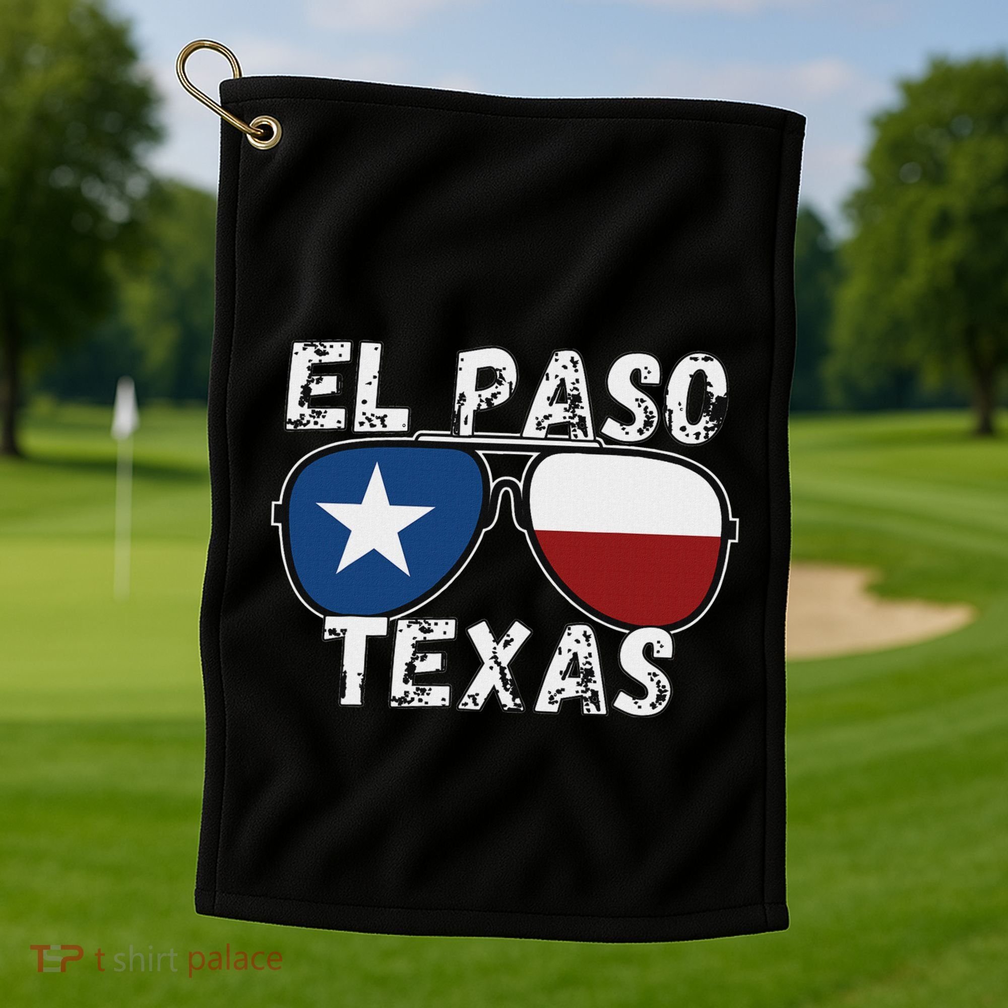 El Paso Tx El Paso Souvenirs Golf Towel