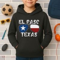 El Paso Tx El Paso Souvenirs Kids Hoodie thumb 2