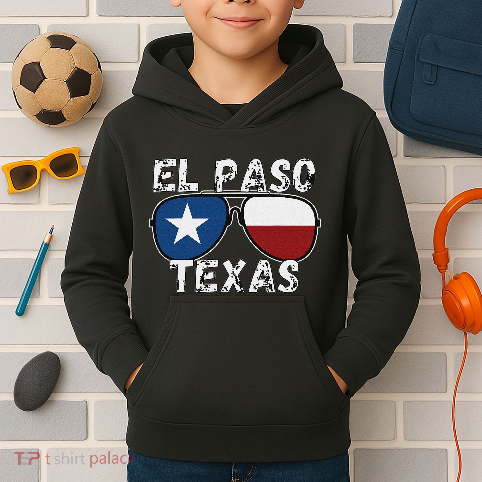 El Paso Tx El Paso Souvenirs Kids Hoodie