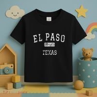 El Paso Texas Tx Vintage Toddler T-Shirt thumb 3