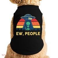 Ew People  Ufo Alien Costume Doggie Tank thumb 0