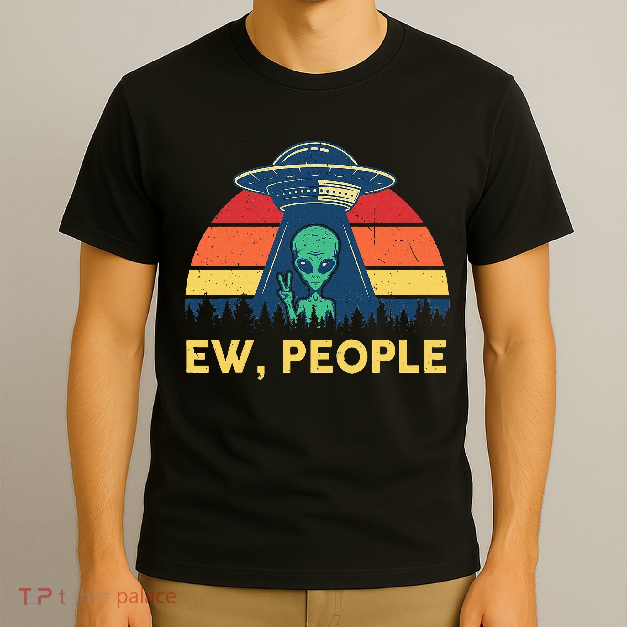 Ew People  Ufo Alien Costume T-Shirt