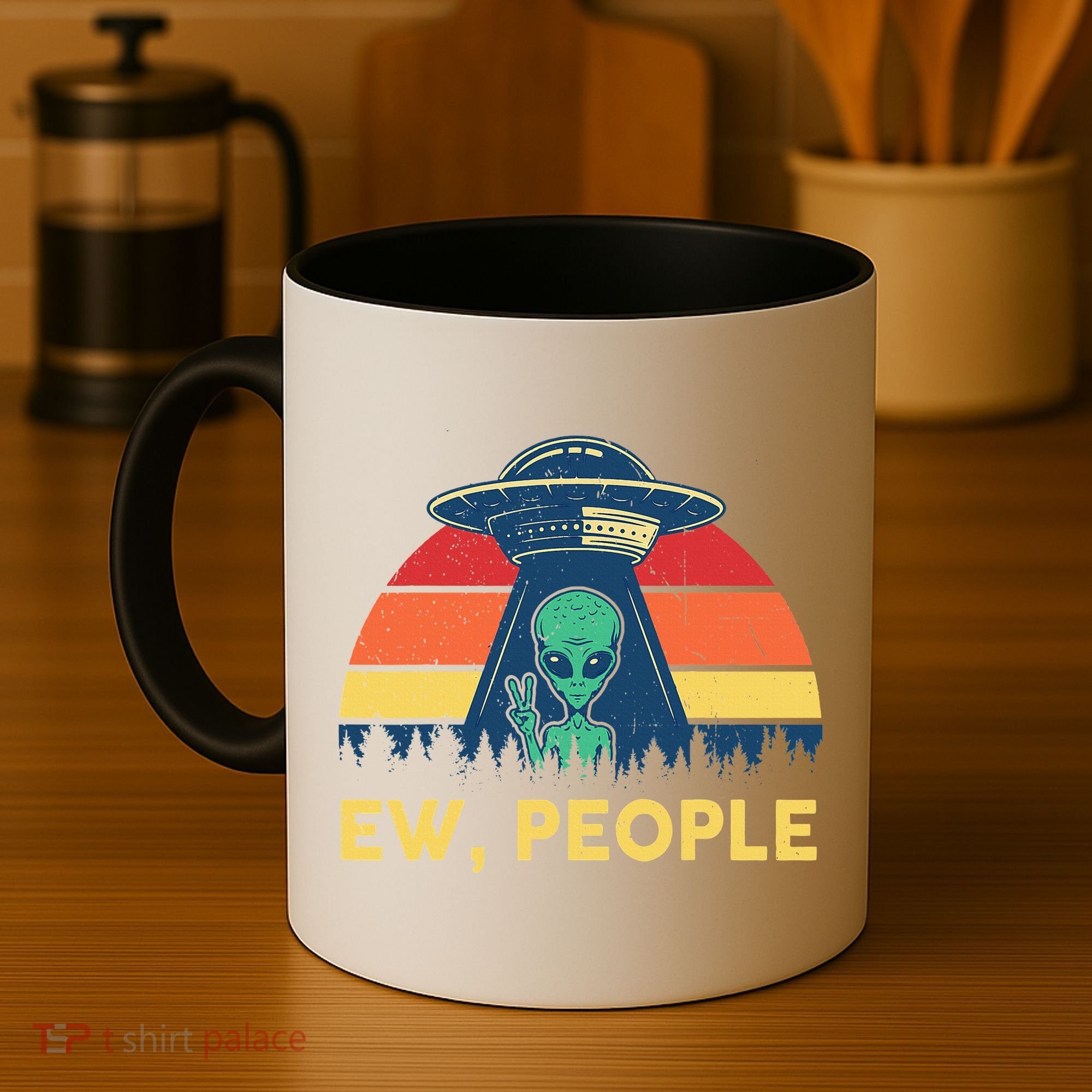 Ew People  Ufo Alien Costume Coffee Mug
