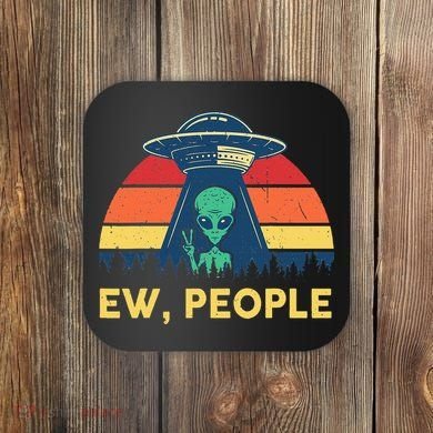 Ew People  Ufo Alien Costume Coaster