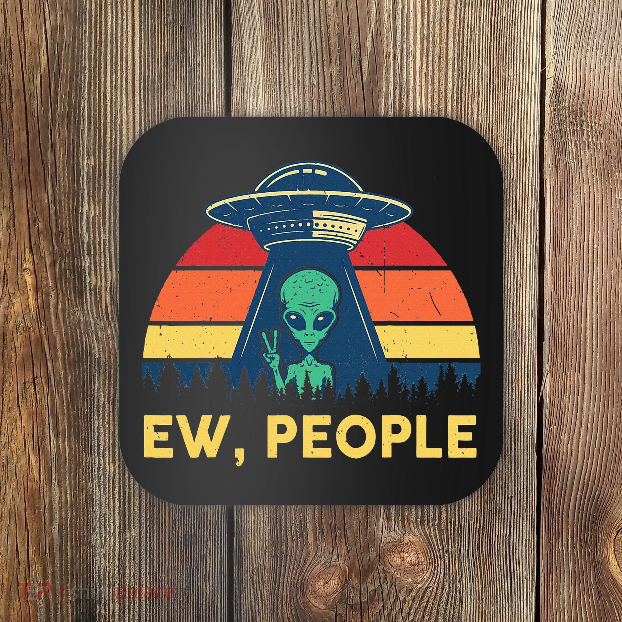 Ew People  Ufo Alien Costume Coaster