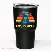 Ew People  Ufo Alien Costume Tumbler thumb 0