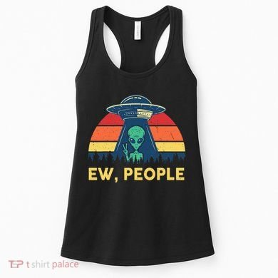 Ew People  Ufo Alien Costume Women's Tank Top