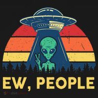 Ew People  Ufo Alien Costume Baby Bodysuit thumb 2