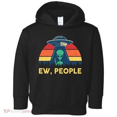 Ew People  Ufo Alien Costume Toddler Hoodie